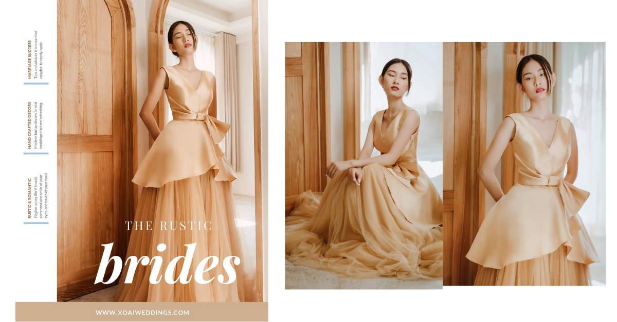 Những mẫu váy cưới đẹp lộng lẫy cho album ảnh cưới ấn tượng tại Nha Trang