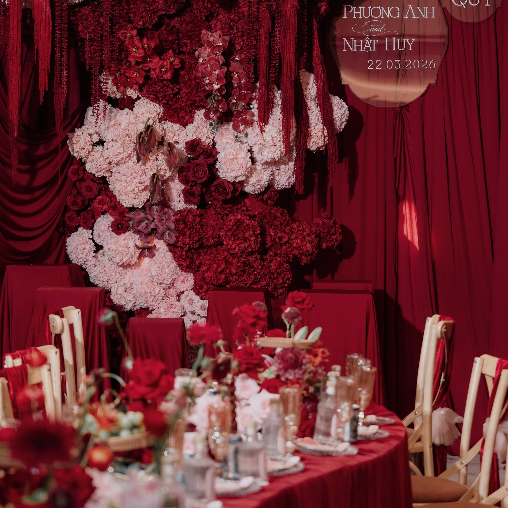 Trang trí gia tiên tại Nha Trang do Xoài Weddings thực hiện