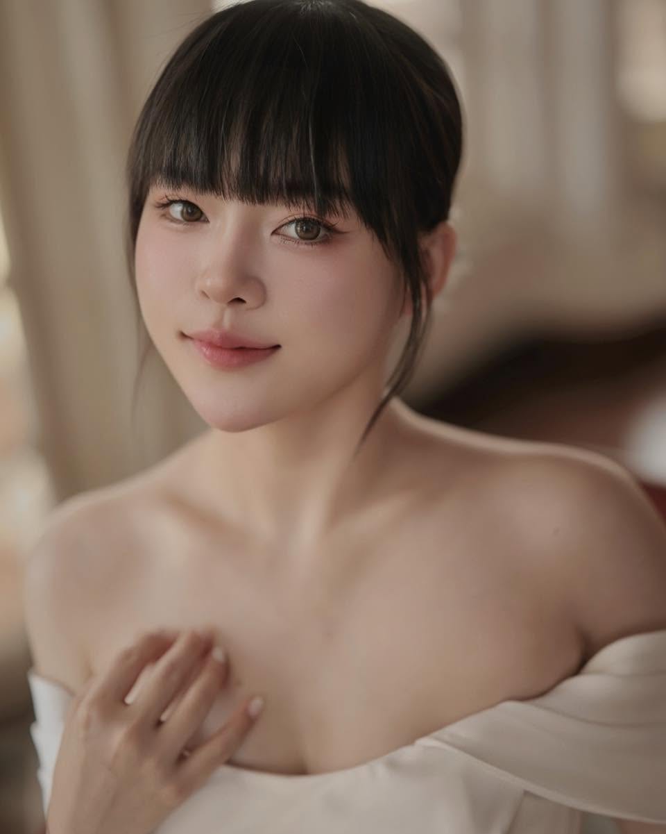 Cô dâu trang điểm cho ngày cưới tại Xoài Studio Nha Trang