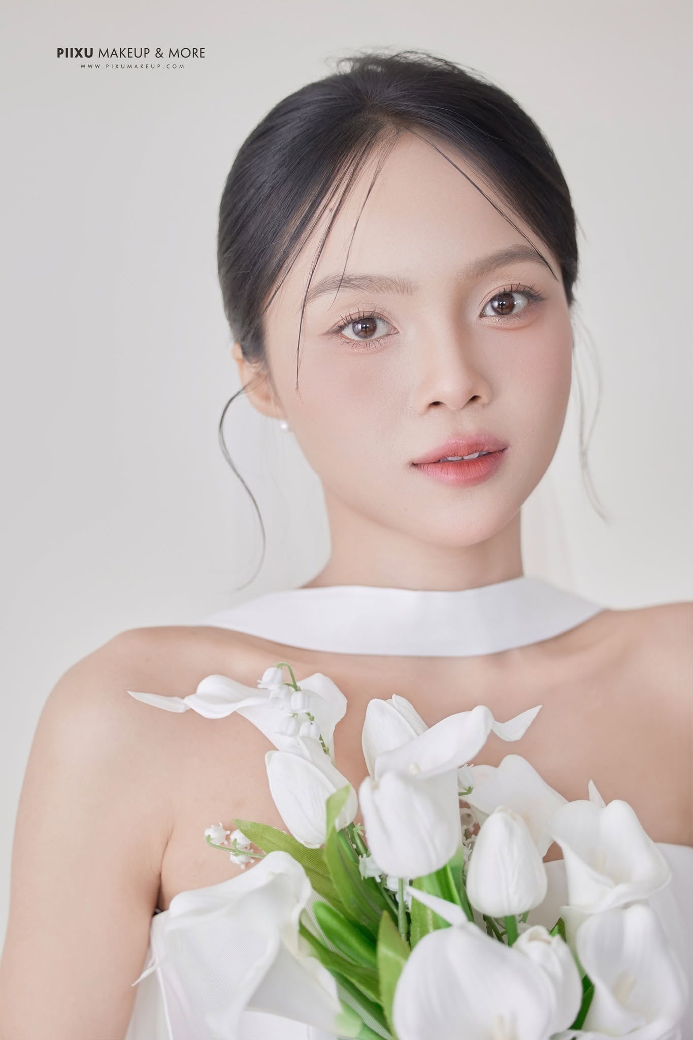 Cô dâu trang điểm cho ngày cưới tại Xoài Studio Nha Trang