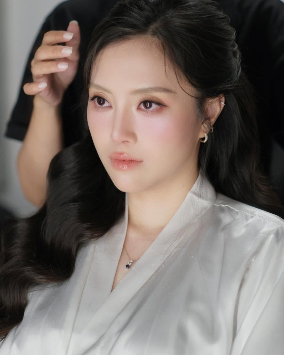 Cô dâu trang điểm cho ngày cưới tại Xoài Studio Nha Trang
