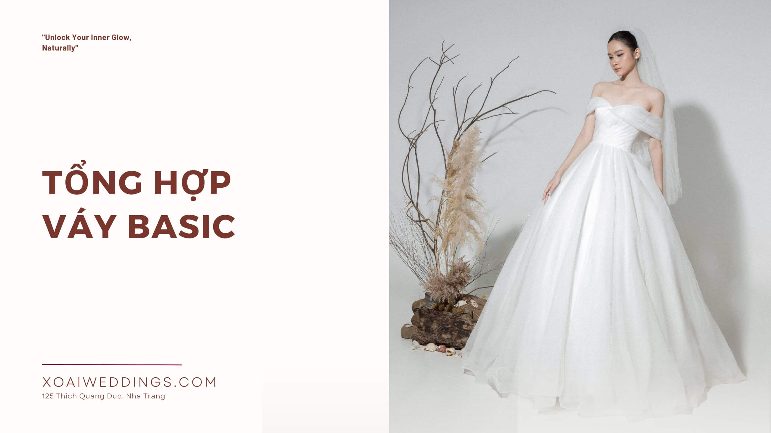 Váy Cưới Nha Trang | Basic Dress Collection tại Xoài Wedding tong hop vay basic xoai studio 1